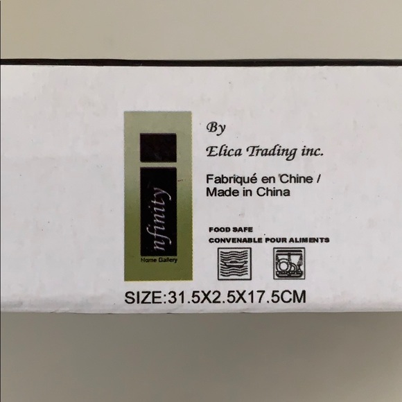 Small Ceramic Tray with Handles - Picture 6 of 6